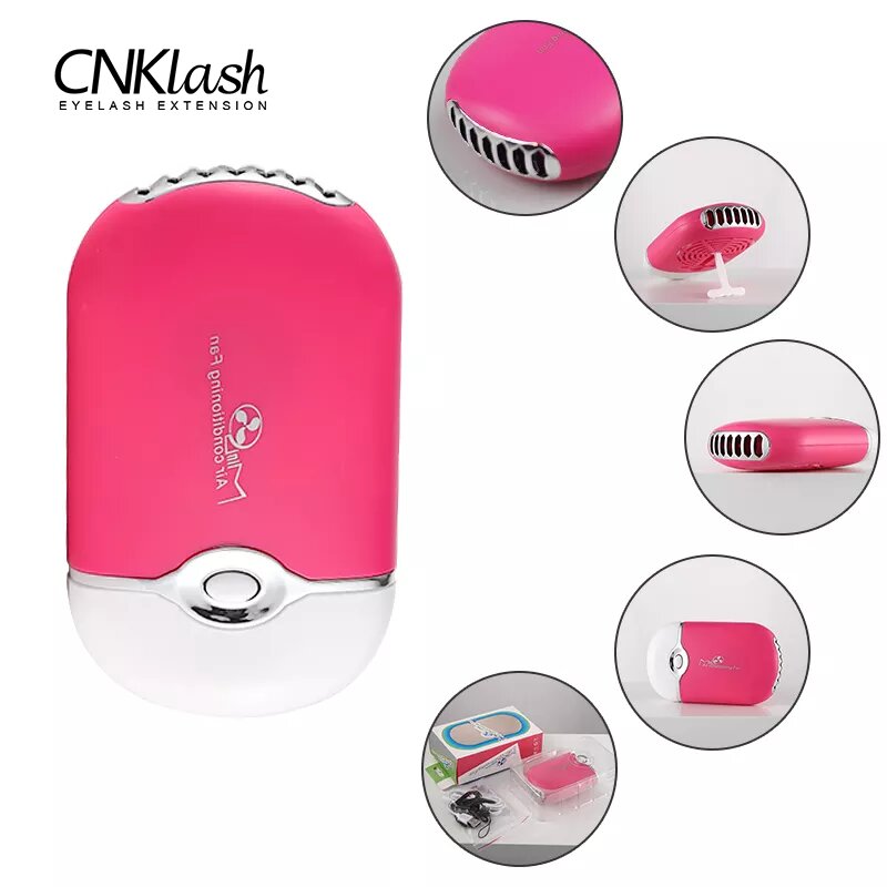 Eyelash Extension Guide - Miniventilador USB para pestañas, herramienta de