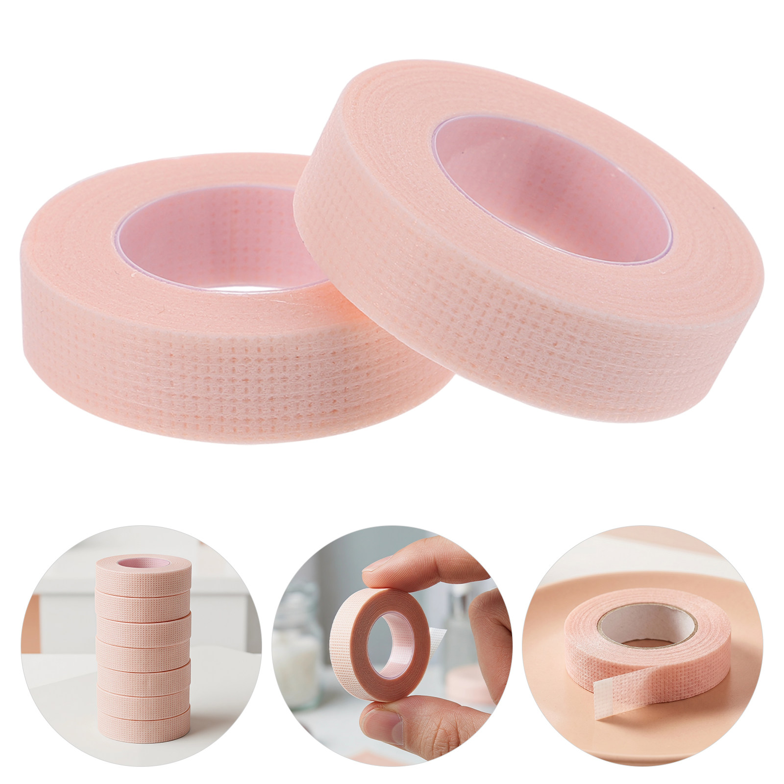 Tape Breathable Lash - 8 Rollos de Cinta Transpirable para