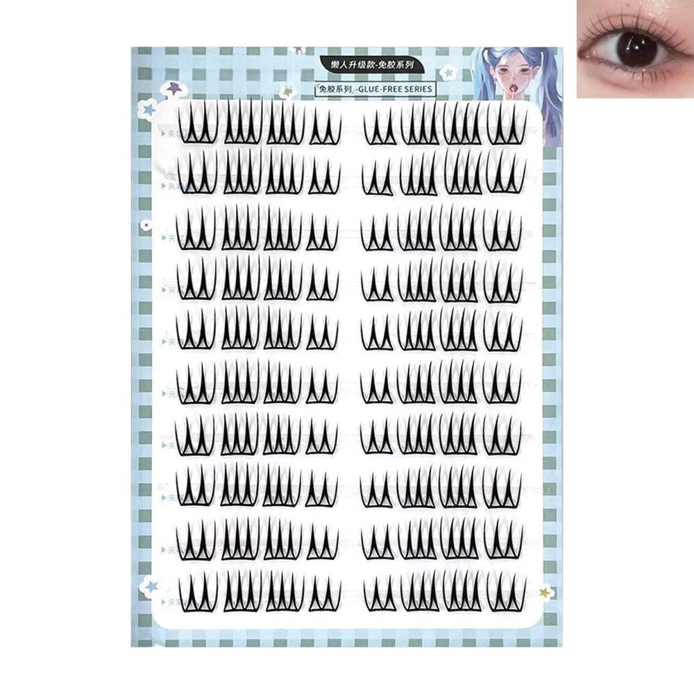Eyelash Extension No 8 - Pestañas Postizas Autoadhesivas Estilo Coreano en