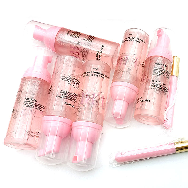Eyelash Extension Wash Kit - Champú para extensiones de pestañas, espuma