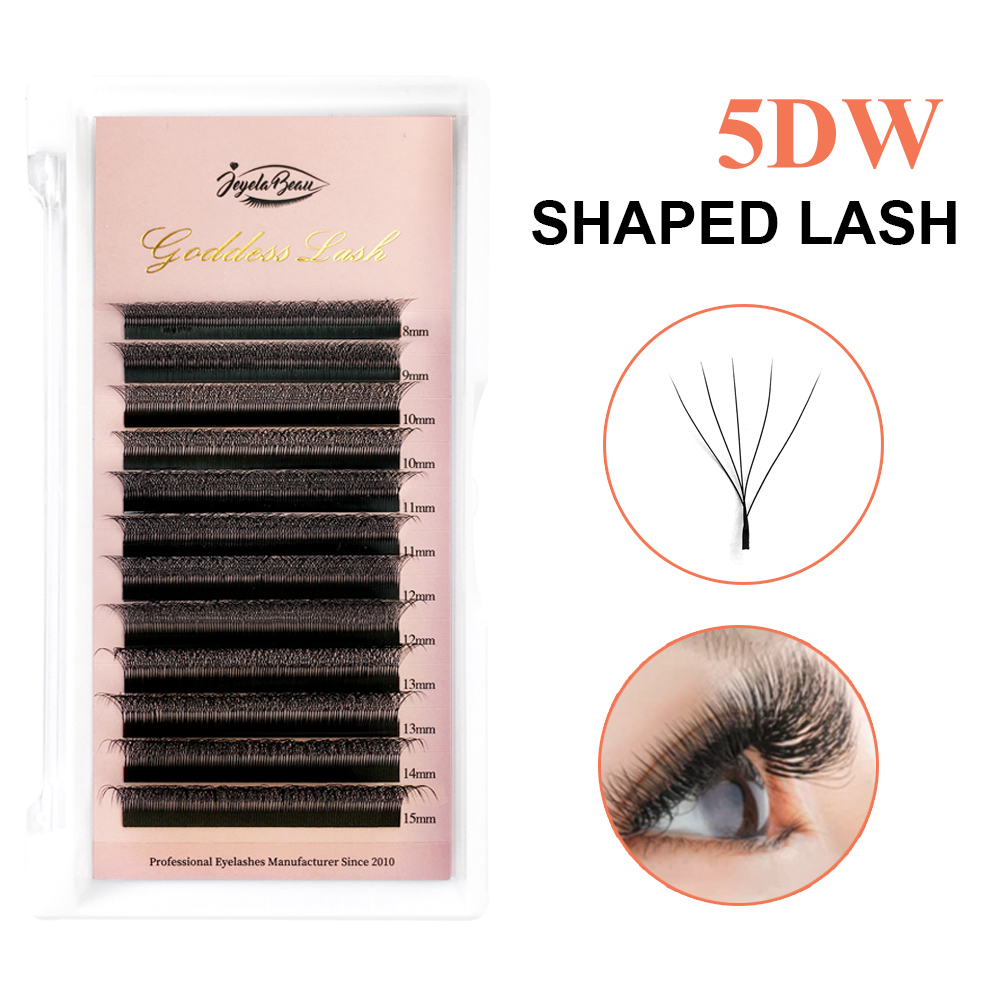 Eyelash Extension Mega Volume - Pestañas Goddess 5D en Forma de