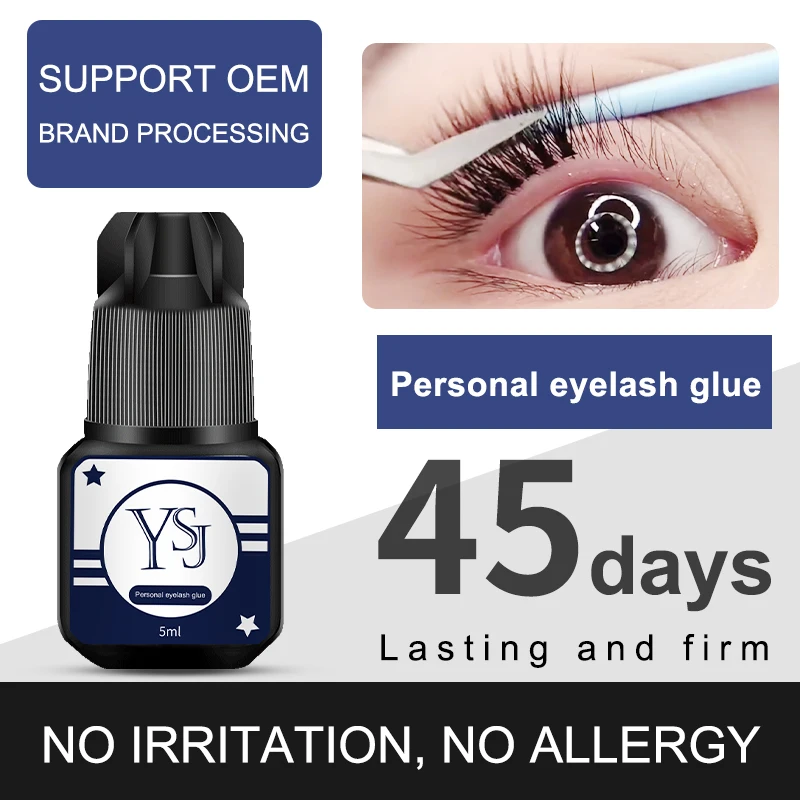 Eyelash Extension No 8 - Pegamento para extensión de pestañas, 5ml,