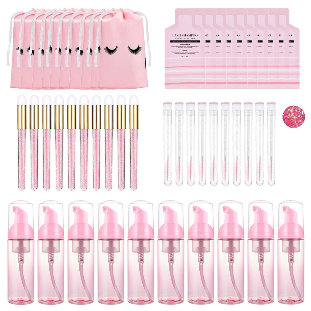 Eyelash Extension Wash Kit - Botellas de Espuma Recargables de 60