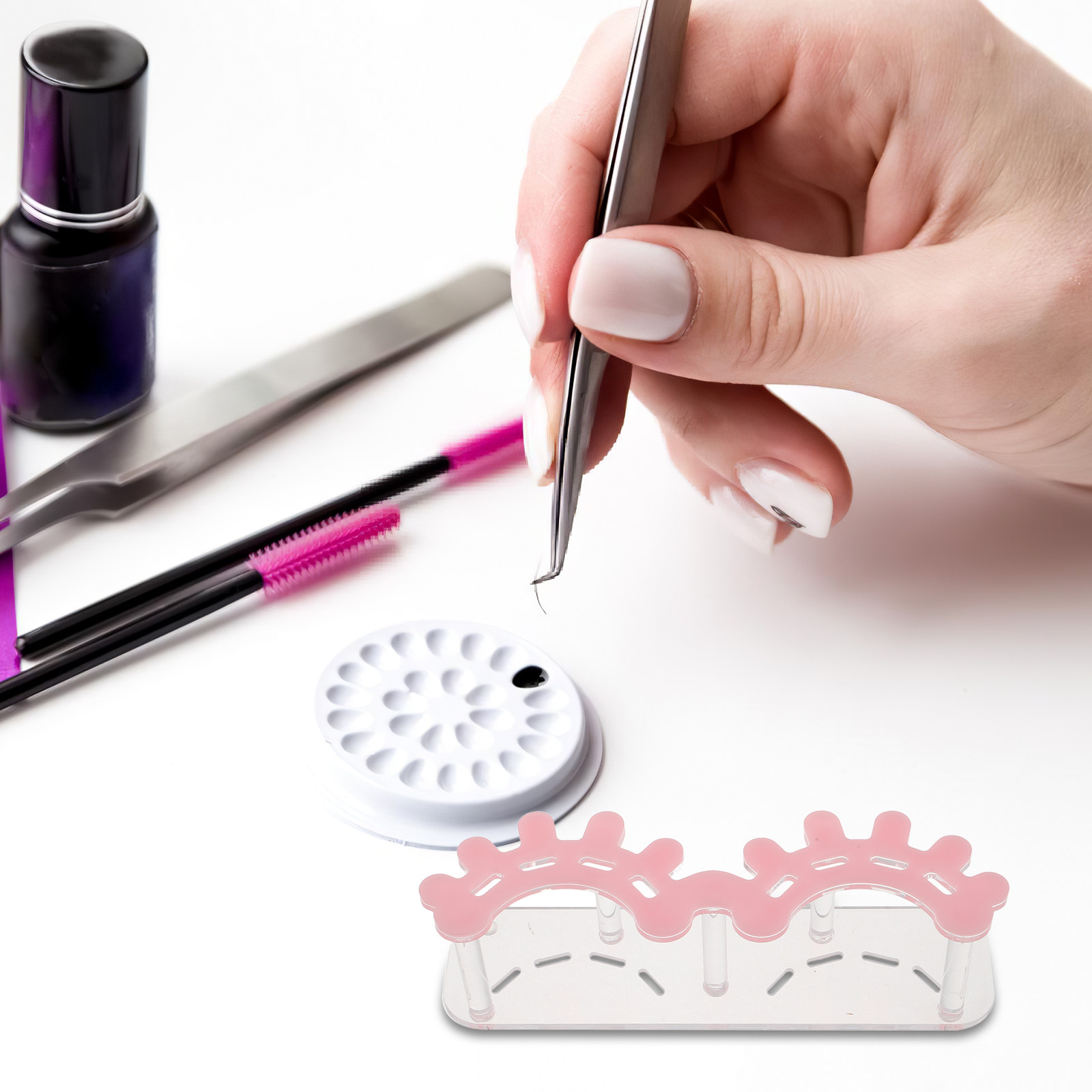 Organizador de Pinzas para Pes - Eyelash Extension No 8 reseña y precio