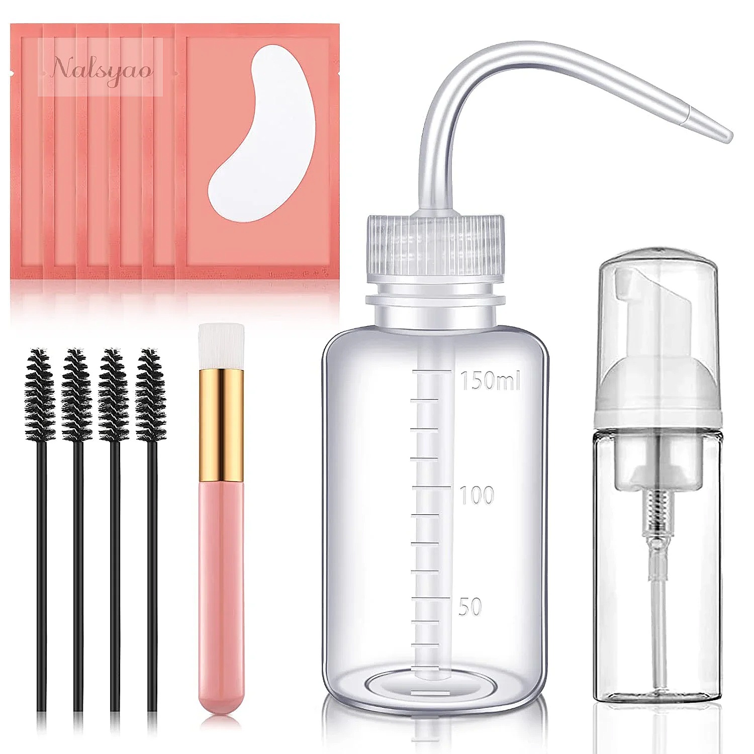 Botella de espuma para lavado  - Eyelash Extension Wash Kit reseña y precio
