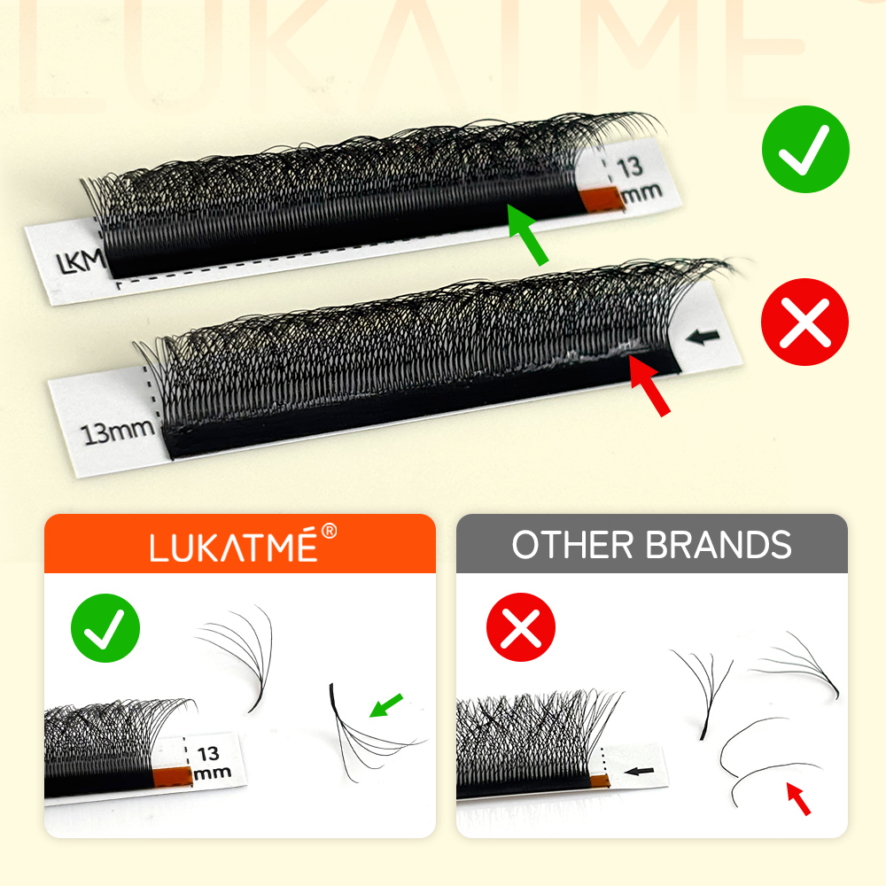 Extensiones de Pestañas LUKATM - Eyelash Extension Mega Volume reseña y precio
