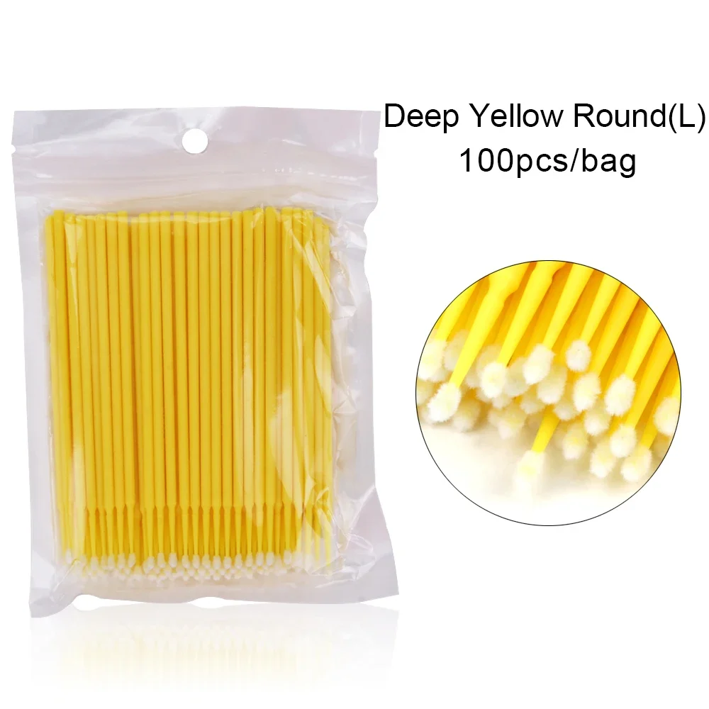 100 unids/bolsa cepillo de pes - Eyelash Extension Class reseña y precio