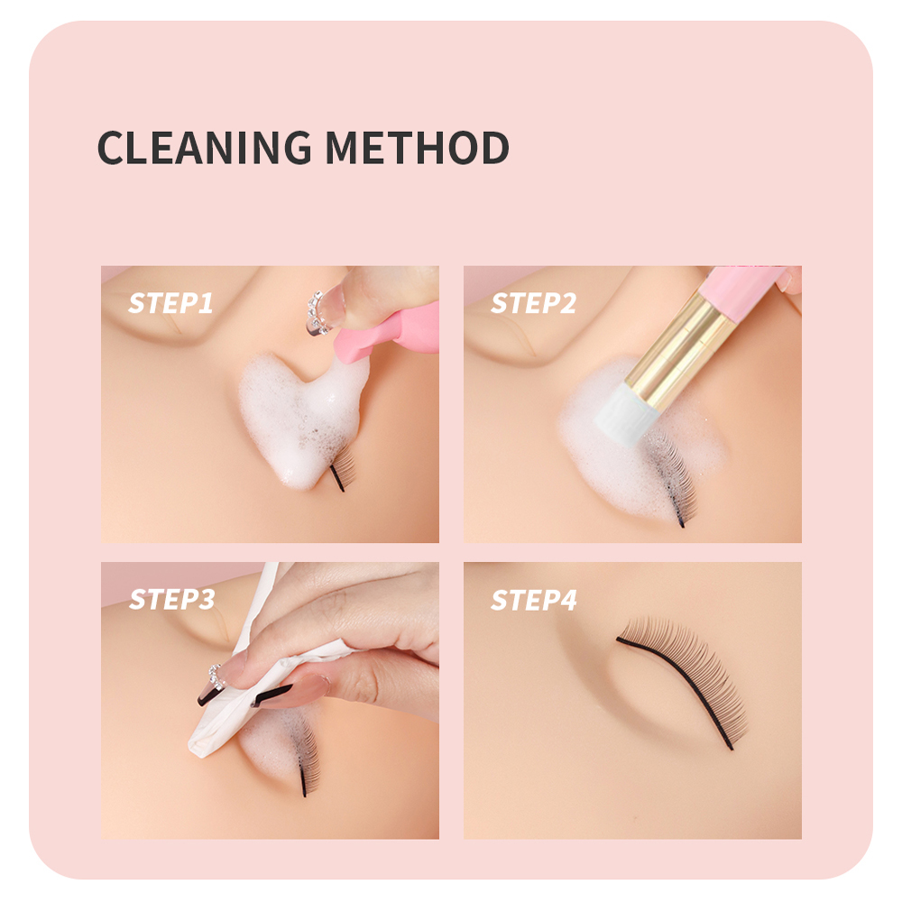Kit de espuma para champú para - Eyelash Extension Wash Kit reseña y precio