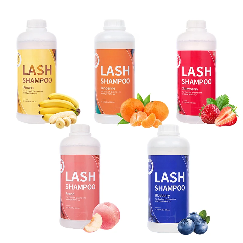 1L limpiador de pestañas espum - Eyelash Extension Wash Kit reseña y precio