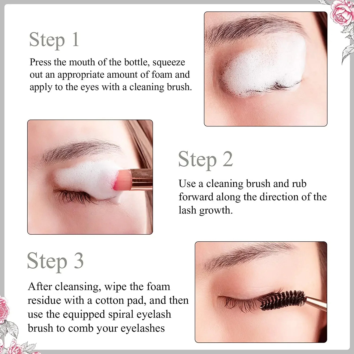 Lanthome-shampoo para extensió - Eyelash Extension Wash Kit reseña y precio