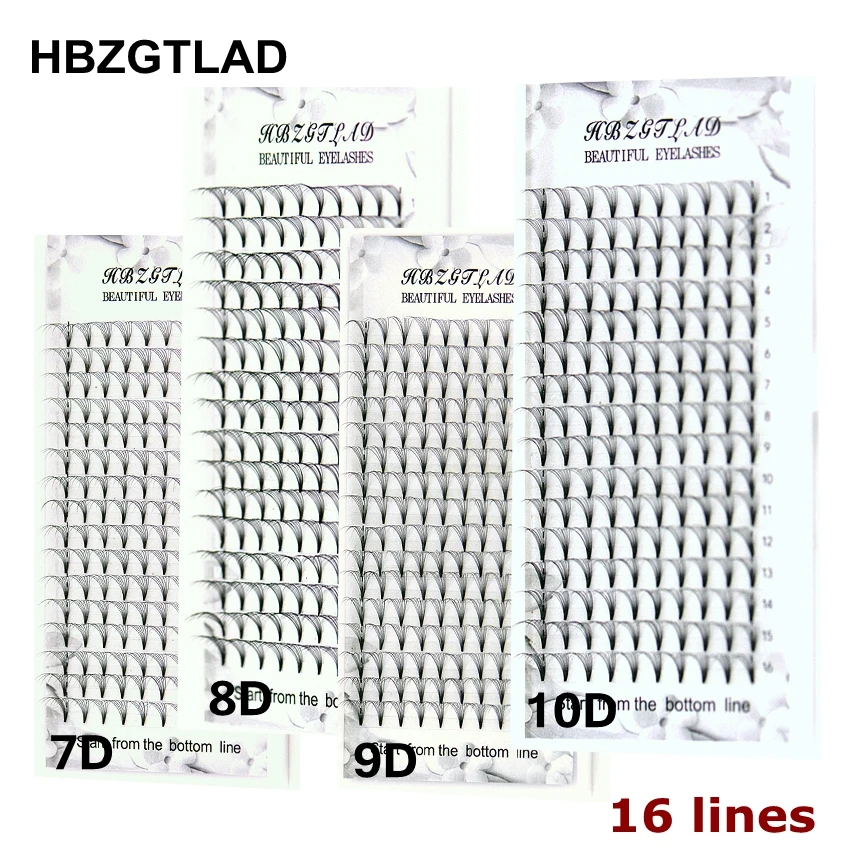 HBZGTLAD 16 Líneas, Gran Capac - Eyelash Extension Review reseña y precio