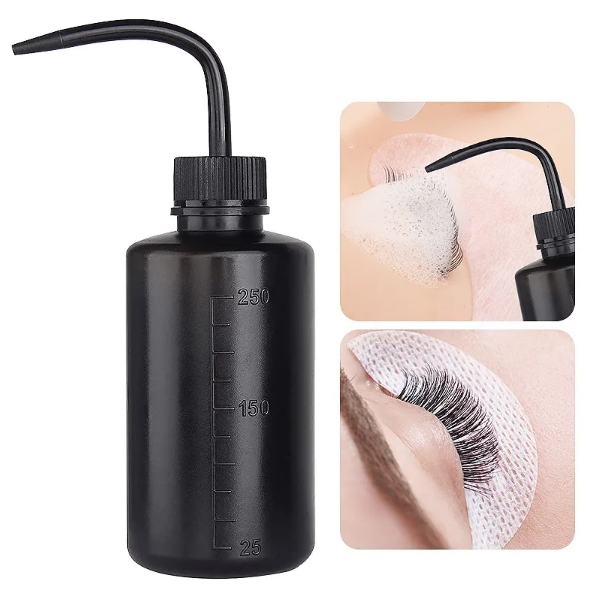 Botella de lavado para limpiez - Eyelash Extension Wash Kit reseña y precio
