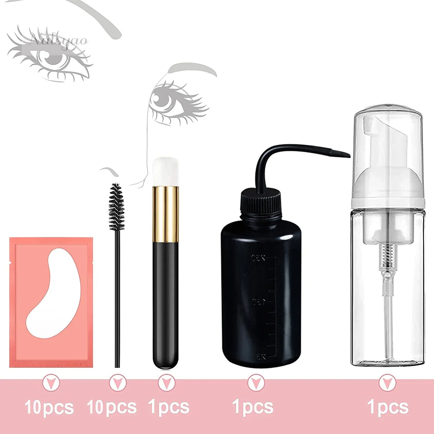 Kit de Limpieza para Extension - Eyelash Extension Wash Kit reseña y precio