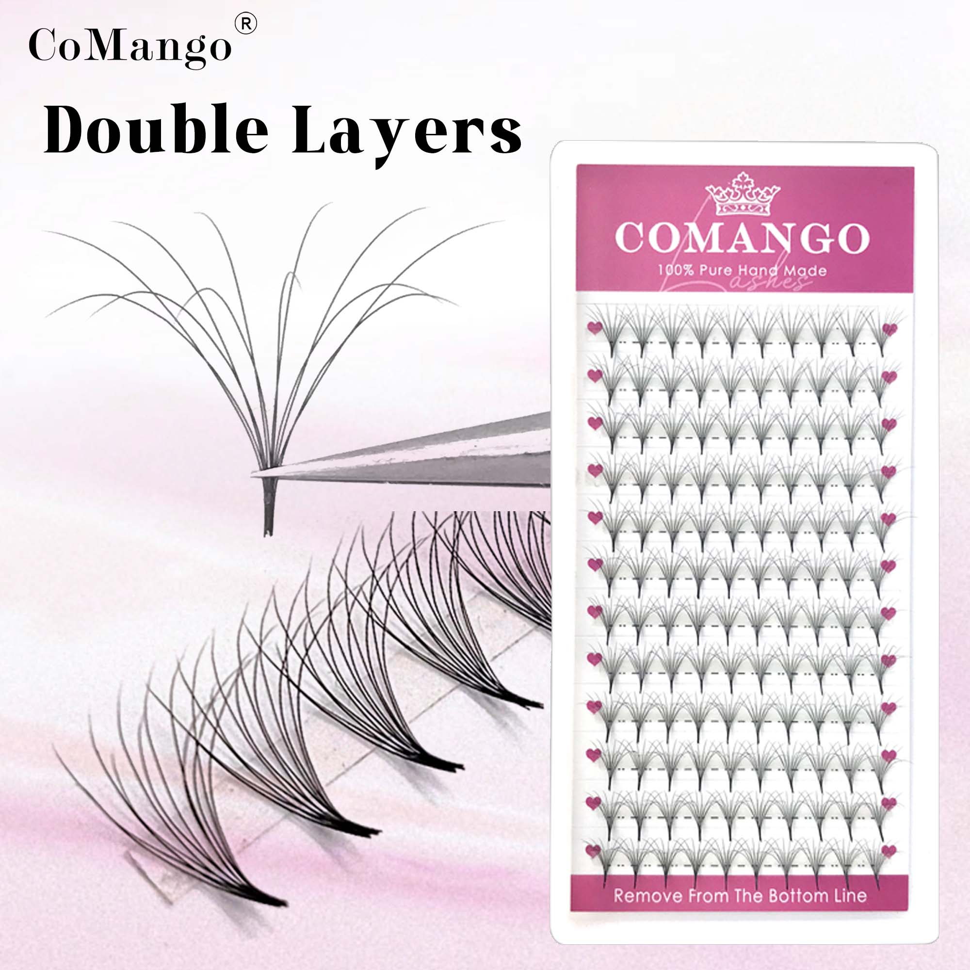 COMANGO bonito abanico de volu - Eyelash Extension Mega Volume reseña y precio