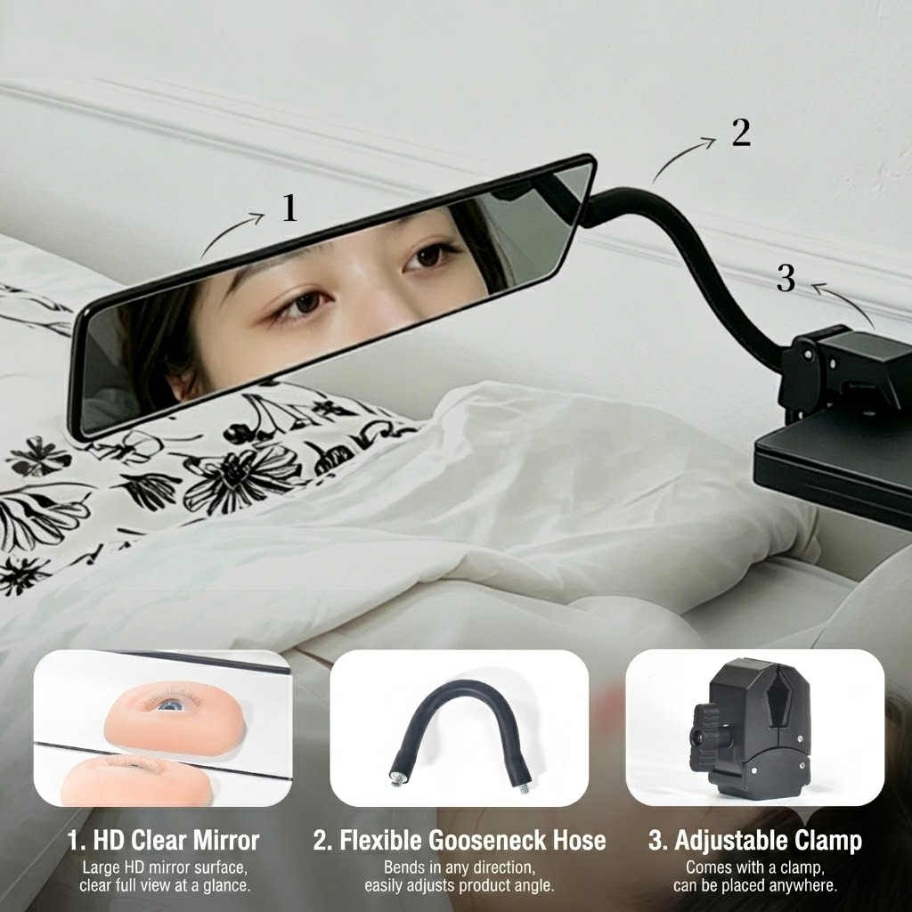 Nuevo Espejo Ajustable para In - Eyelash Extension Class reseña y precio