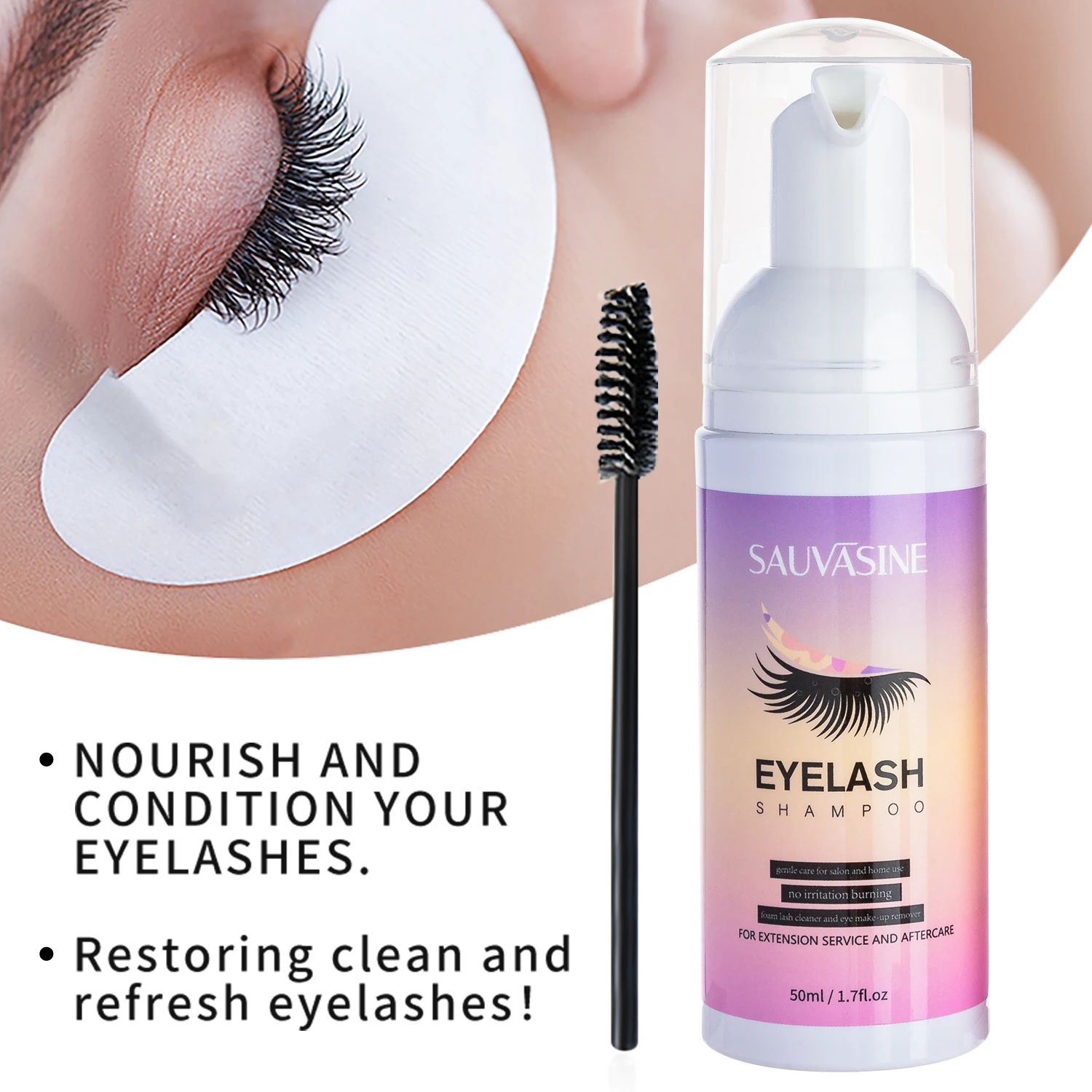 5/10 Uds 50ML extensión de pes - Eyelash Extension Wash Kit reseña y precio