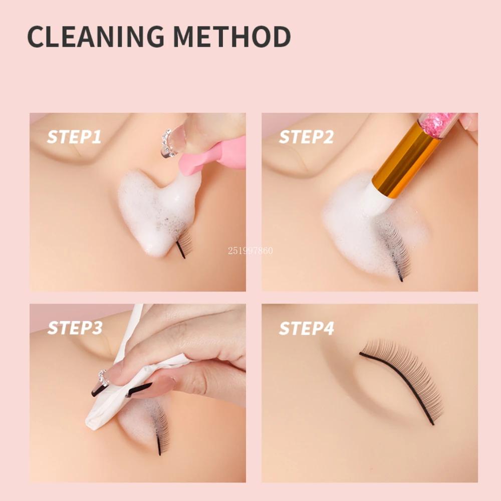 Botellas de Espuma Recargables - Eyelash Extension Wash Kit reseña y precio