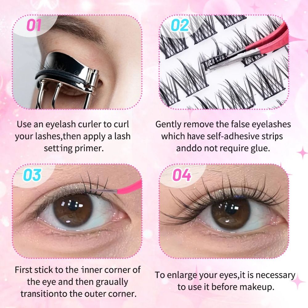 Pestañas Postizas Autoadhesiva - Eyelash Extension No 8 reseña y precio