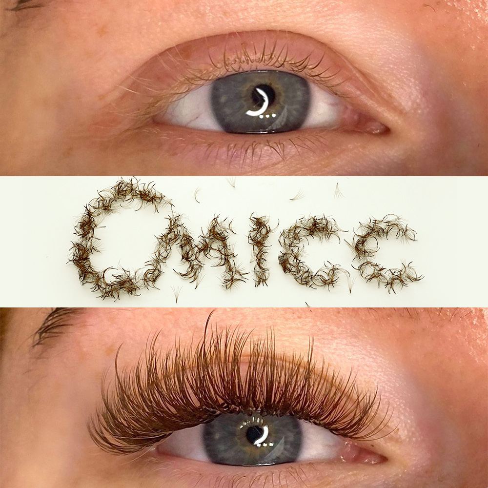 CMICC 5D 7mm 15mm pestañas rus - Eyelash Extension Review reseña y precio